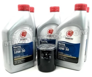 RX7 OIL CHANGE KIT, 10W-30 IDEMITSU OIL + FILTER (FREE SHIPPING) - Picture 1 of 1
