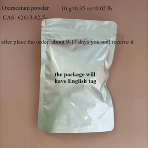 Oxiracetam, Rohpulver, Reinheit 99%, 10 Gramm, CAS: 62613-82-5 - Bild 1 von 3