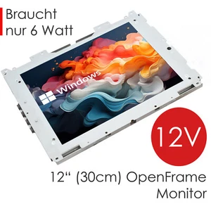 More Economical 6W-7W 30cm 12 " TFT Monitor Open Frame Display Preh With 12V - Picture 1 of 7