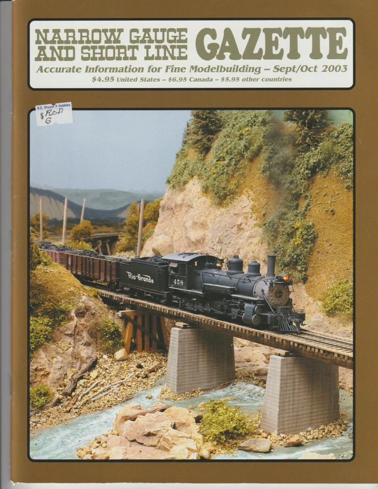 Narrow Gauge and Short Line Gazette Sept/Oct 2003 Underneath the Arches - Image 1 of 1