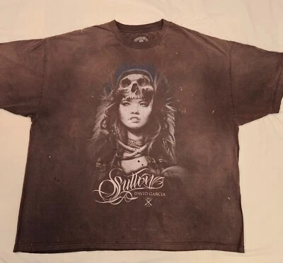 VTG Vintage Sullen Art Collective David Garcia Men's Tee 3XL DISTRESSED Y2K Read - Image 1 of 4