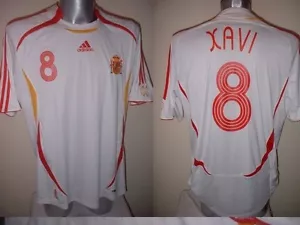 Spanien Espana Xavi Shirt Trikot Fußball Soccer Adidas Erwachsene XL Barcelona 2006 - Bild 1 von 5