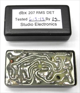 Detector dbx 207 RMS para compresor/limitadores 160 165 165A, probado/garantizado. D7 - Imagen 1 de 2