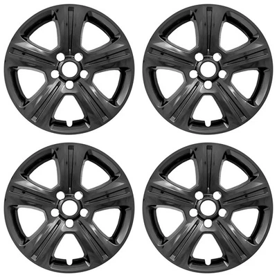 Cubiertas de rueda negras brillantes de 17" 5 radios divididos para Dodge Charger SE 2015-2017 Foto 1 de 4