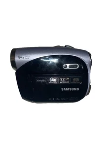 Samsung 34x Optical Zoom Digital Camera Camcorder Tested scdx1 no charger - Picture 1 of 4