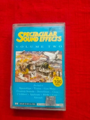 Spectacular Sound Effect Spaceship Trains Gun Shot Demolition Cassette INDIA - Image 1 of 4