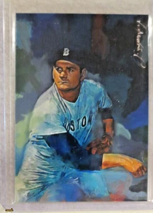 Dick Radatz Art Card Limited 17/50 Edward Vela Signed (Boston Red Sox) - Bild 1 von 2