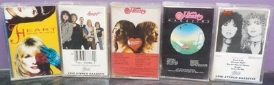 Vintage Heart Cassette Tape Lot Of 5 Magazine, Dream Boat Annie - Image 1 of 4