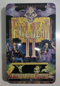 Evil Dead 2: Dead by Dawn - Limited Edition Tin - DVD Region 1 - Foto 1 di 3