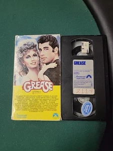 Grease Vintage Vhs Tape Movie - Picture 1 of 3