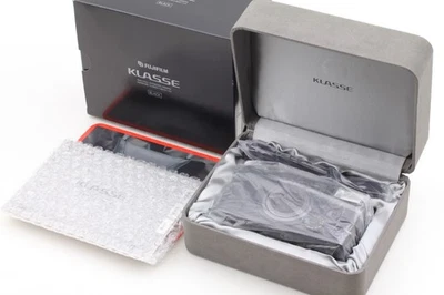 Black "Unused in Box" Fujifilm Fuji Klasse Point & Shoot 35mm Film Camera JAPAN - Image 1 of 4
