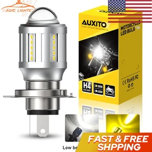 For Motorcycle H4 6500K LED Hi/Lo Beam Front Headlight Light Bulb Bright X1 - Picture 1 of 14