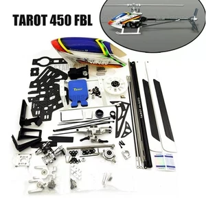 Tarot 450 Pro Hubschrauber Flybarless Rotorkopf Heckrotor Hauptgetriebe Heckausleger - Bild 1 von 49