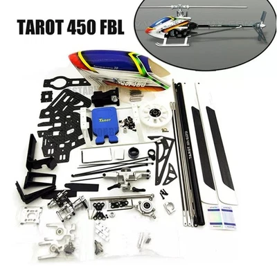 TAROT 450 PRO Helicóptero Flybarless Rotor Cabeza Cola Rotor Engranaje Principal Pluma Trasera - Imagen 1 de 4