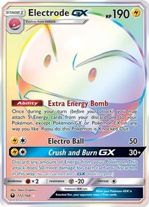 Electrode GX - 172/168 - Pokemon Celestial Storm Sun & Moon Secret Rare Card NM - Picture 1 of 1