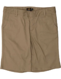 LEE Womens Casual Shorts US 6 Medium W31 Beige Cotton DC99 - Picture 1 of 3
