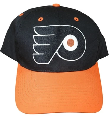 NWOT Vintage 1990s Philadelphia Flyers Twins Enterprise Snapback Hat Cap - Image 1 of 4