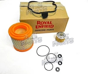 Original Royal Enfield Meteor 350cc 10K und 50K Kilometer Ölfilter Service Kit - Picture 1 of 12