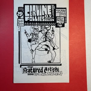 Cervine Follies #1 underground/mini comix Timothy Fay 1981 Teenage Lobotomy Prod - Imagen 1 de 4