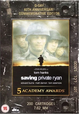 Saving Private Ryan D-Day 60th Anniversary- Tom Hanks - NEW Region 2 DVD - Image 1 of 2