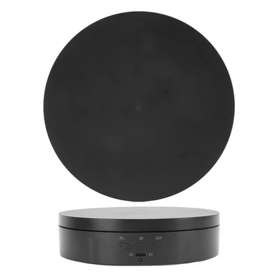 `(Black Button)2 In 1 Rotating Display Stand Mute Rotating Jewelry Display - Image 1 of 4