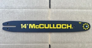 🇺🇸NOS McCulloch Chainsaw 14” Bar MC214235-33 91 49 1.3/.050🇺🇸 - Picture 1 of 4