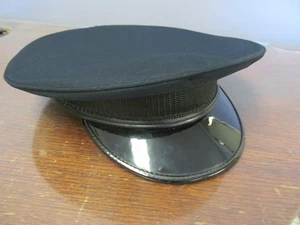 USED - Read - Vintage Hat  Dark Blue Police Standard Hat 7 1/2 - 7 3/8 Bayly FL - Picture 1 of 15