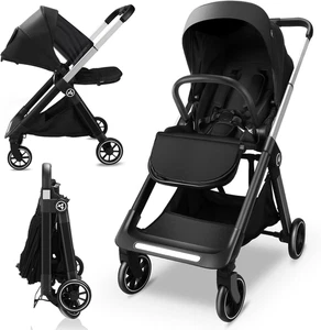 Passeggino Reversibile, Passeggino Pieghevole Schienale Reclinabile E Regolabile - Foto 1 di 12