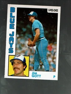 1984. OPC. Jim Gott #9 NRMT-MT - Picture 1 of 2