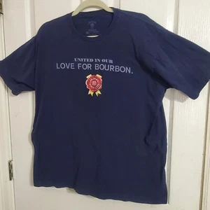Jim Beam Official United In Our Love For Bourbon Whiskey Men TShirt Size XLarge - Picture 1 of 14