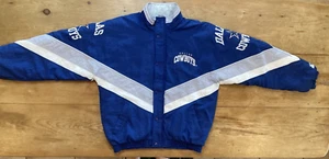 Vintage NFL Dallas Cowboys Mantel Erwachsene L Multicolor Starter Pro Line Jacke Herren - Bild 1 von 19