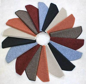 Stufenmatte Treppenmatte Treppenstufenmatte Rambo Halbrund - in 9 Farben - Bild 1 von 11
