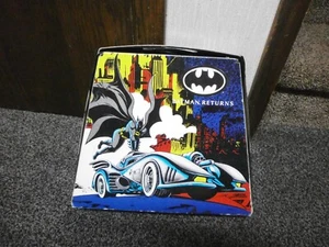 Estuche de transporte de figuras de acción Batman Returns 1992 vintage - RARO - Imagen 1 de 3