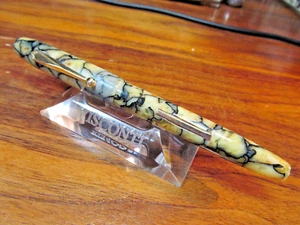 Eagle Epenco Blue Cheese Pattern 1930sFountain Pen - Picture 1 of 8