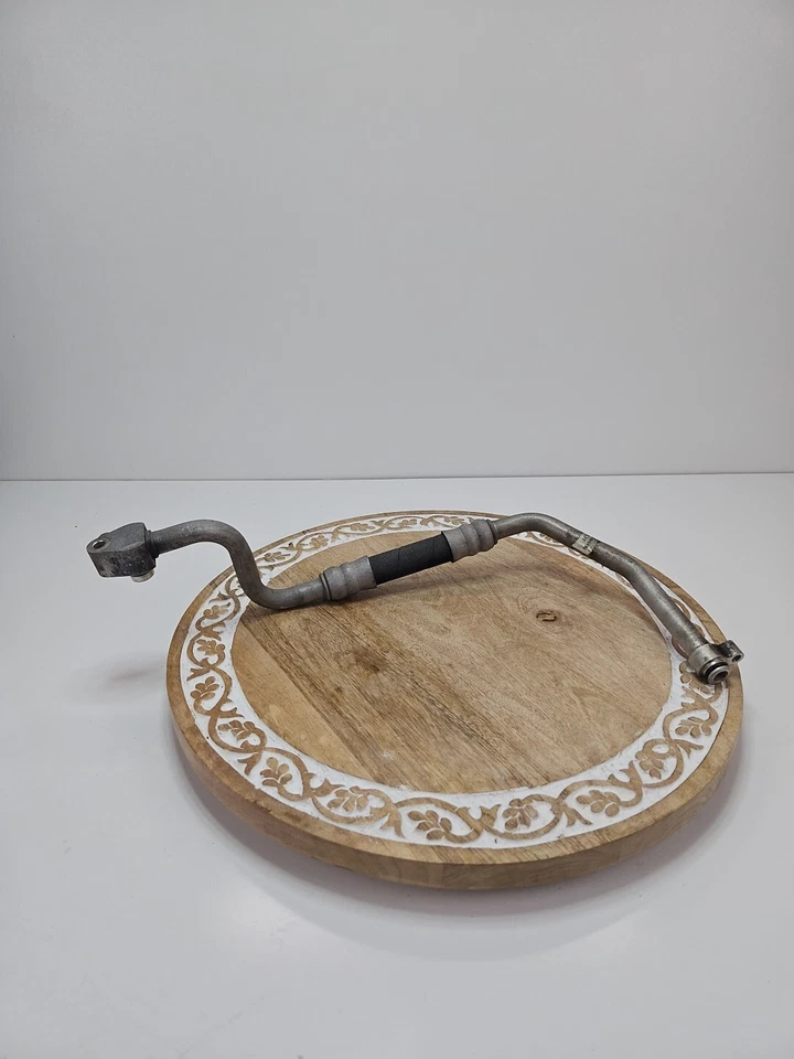 01-04 Jaguar XK8 X100 Línea de manguera de retorno de enfriador de aceite fluido de motor MJE7471AB OEM Foto 1 de 4