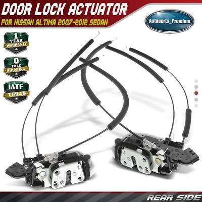 2x Door Lock Actuator Rear Left & Right for Nissan Altima Sedan 2007-2012 - Image 1 of 4