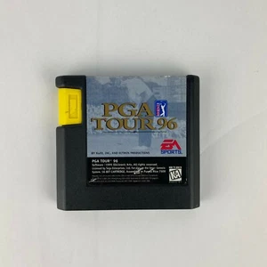 PGA Tour 1996 SEGA Genesis EA Sports Video Game TESTED AND WORKS - Picture 1 of 2