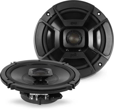 Polk Audio DB652 6.5" RMS Car Marine ATV Motorcycle Speakers 2-Way 300 Watt Pair