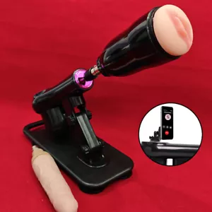Electric Sex Machine Fucking-Love-Machine-Pussy-Masturbation-Women Men Sex Toys - Picture 1 of 41