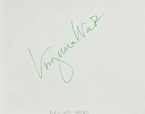 VIRGINIA WADE Signed Autographed ALBUM PAGE BRITISH TENNIS HOF - Picture 1 of 4