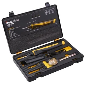 IRODA PRO-25TK Temperature Adjustable Rechargeable Soldering Iron Kit 30W - Picture 1 of 6