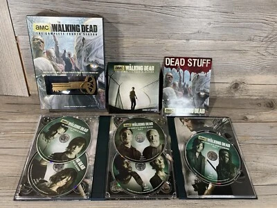 The Walking Dead Season 4 DVD Complete Fourth 5 Disc Set Limited Edition W/ Key - Image 1 of 4