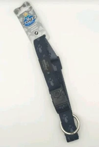 Rogz Dog Collar Everest XL Black Grey Webbing - Rottie, Ridgeback, Lab 43-70cm - Picture 1 of 8