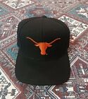 Vintage Texas Longhorns Starter Hat Strap Back Black Wool One Size Fits All