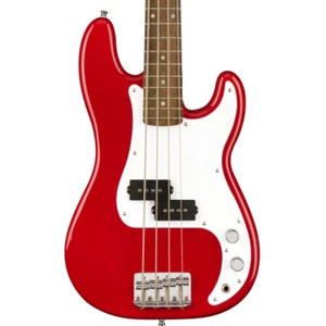 Squier Mini Precision Bass Short-Scale 4-String Bass Guitar, Dakota Red - Picture 1 of 4