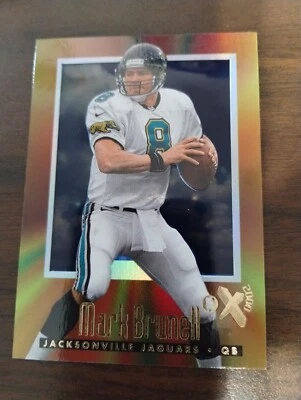 1997 Skybox EX 2000 Mark Brunell 44 Jacksonville Jaguars Football Vintage - Image 1 of 2