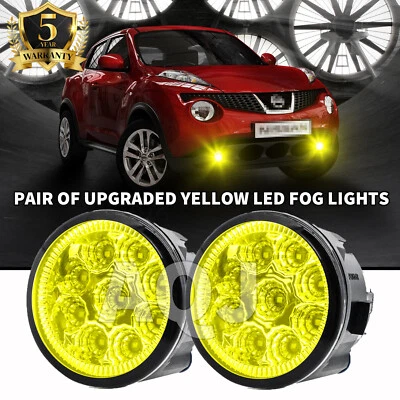 Pair Bumper LED Fog Lights Front Lamps For Infiniti EX35/EX37/QX50 2008-2015 Foto 1 de 4