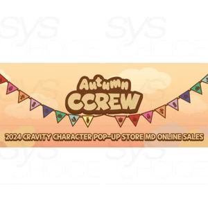 2024 CRAVITY CHARACTER AUTUMN CCREW POP-UP STORE OFFICIAL MD Character Ver + TR# - Picture 1 of 18