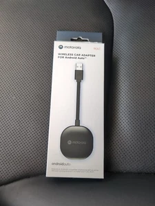 NUOVISSIMO Motorola MA1 Wireless Android Adattatore Auto Spedizione Rapida Gratuita Nuovo con scatola - Foto 1 di 6