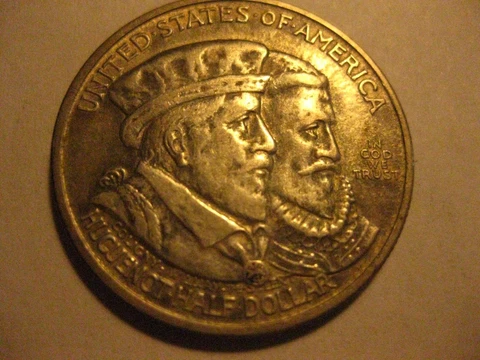 1924 Huguenot Commemorative Half / Xtra Fine Cover